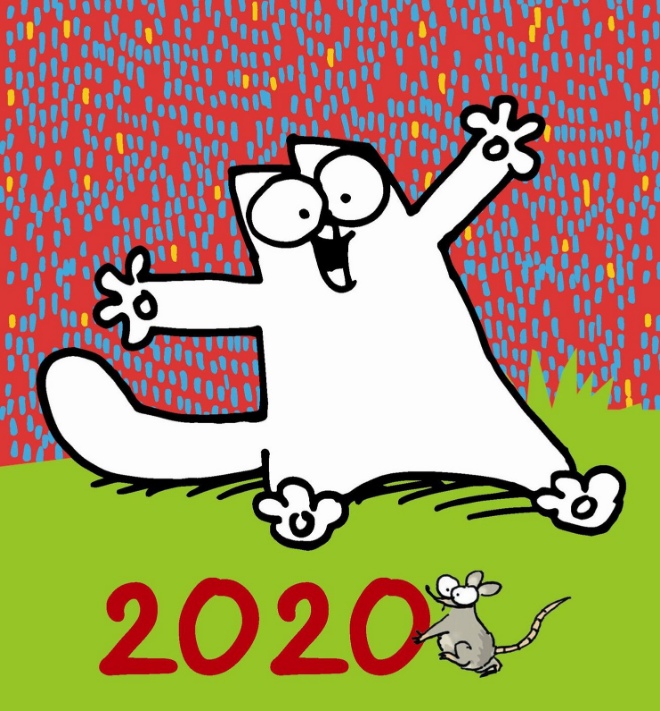 

Знаменитый Кот Саймона. Настольный календарь на 2020 год