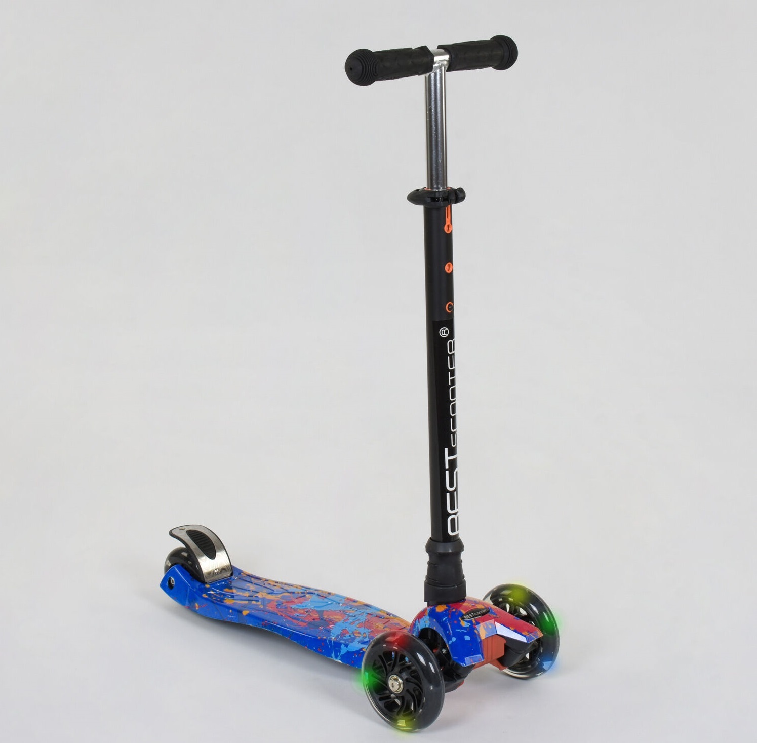 

Самокат Best Scooter MAXI Рaint strokes А 25595 /779-1338 Blue (779-1338)