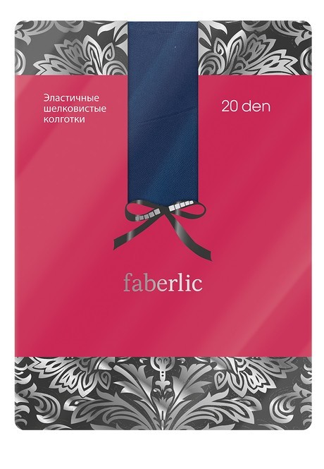 

Эластичные шелковистые колготки, синий, 20 den, размер , moda Faberlic, Эластичные шелковистые колготки, синий, 20 den, размер M, moda Faberlic