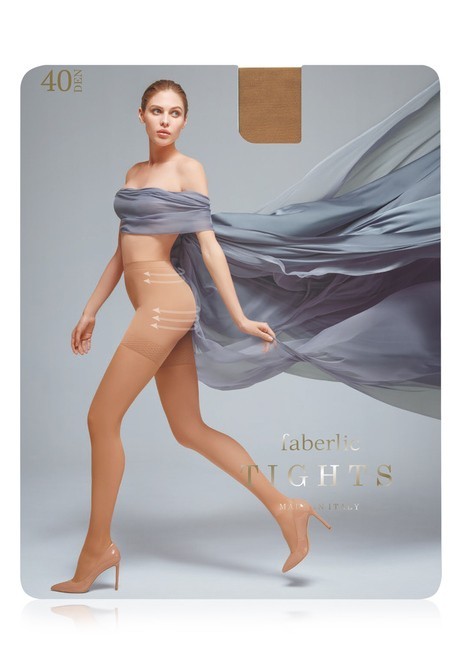 

Моделирующие колготки, карамель, 40 den, размер , moda Faberlic, Моделирующие колготки, карамель, 40 den, размер XS, moda Faberlic