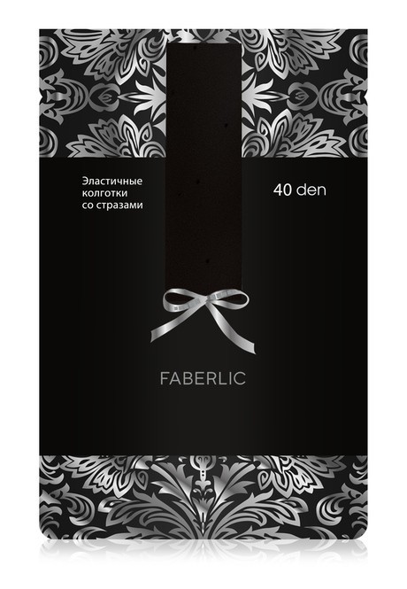 

Колготки со стразами, черные, 40 den, размер , MODA Faberlic, Колготки со стразами, черные, 40 den, размер M, MODA Faberlic