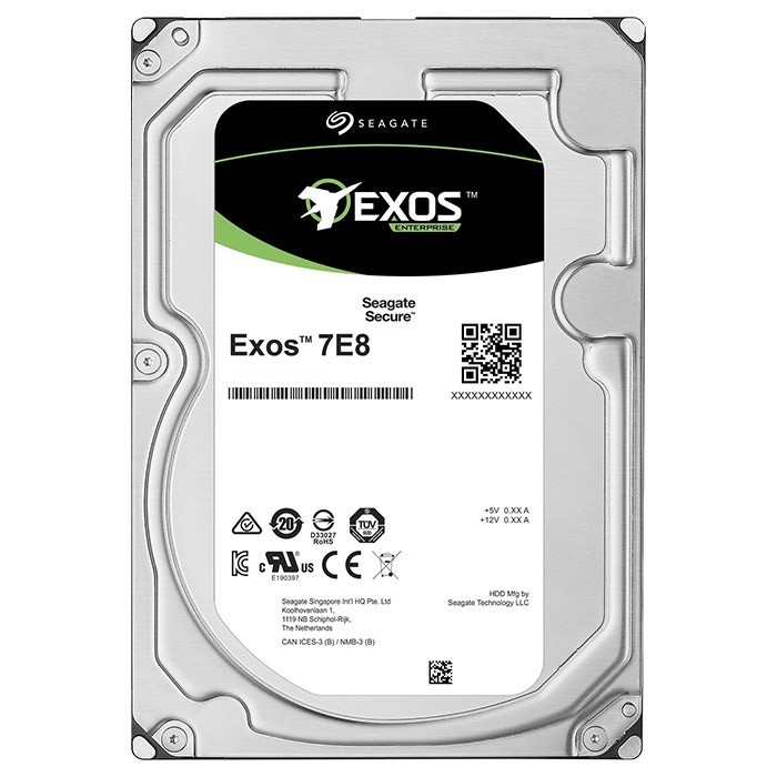 

Жесткий диск 3,5" 2Tb Seagate ST2000NM000A SATA III 7200 256Mb Exos 7E8 Server