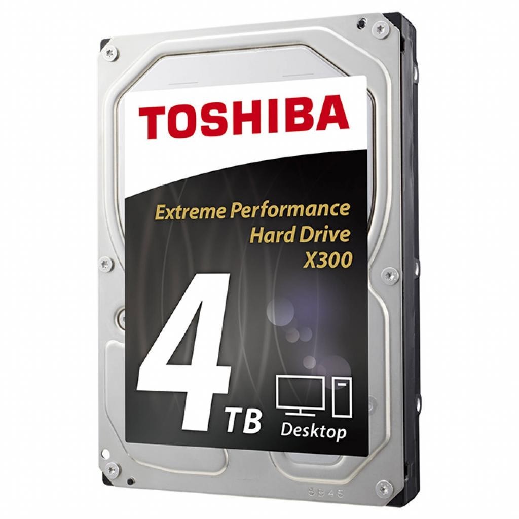 

Жесткий диск 3,5" 4Tb Toshiba HDWE140UZSVA SATA III 7200 128Mb X300 Desktop