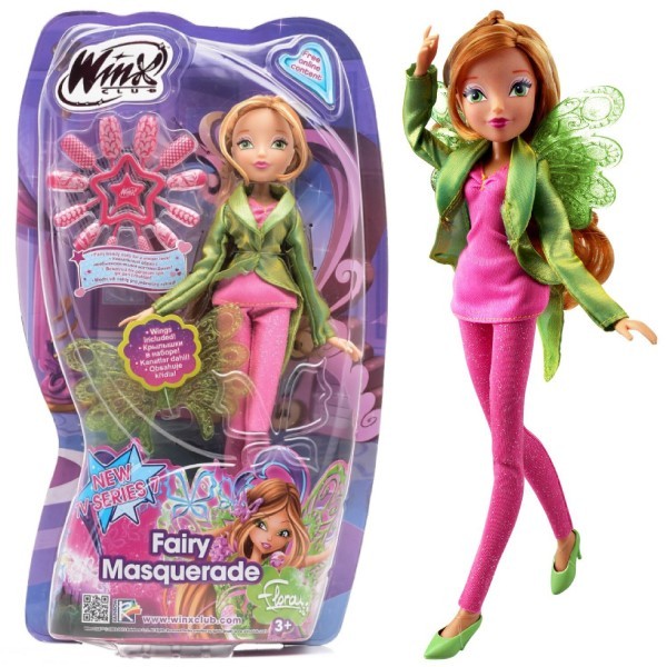 

Кукла Winx Flora Маскарад Флора 27 см