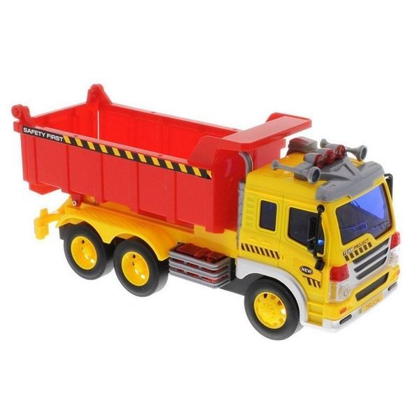 

Инерционный Самосвал Dave Toy Junior Trucker 28 см со светом и звуком
