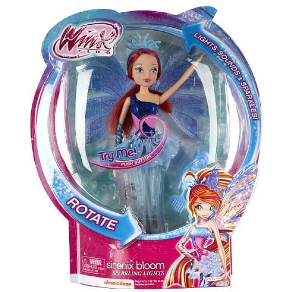 

Кукла Winx Sparkling Lights Bloom Сияющие огни Блум 27 см