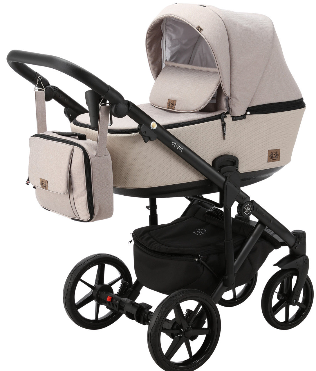 

Детская универсальная коляска 2 в 1 Adamex Olivia PS-27