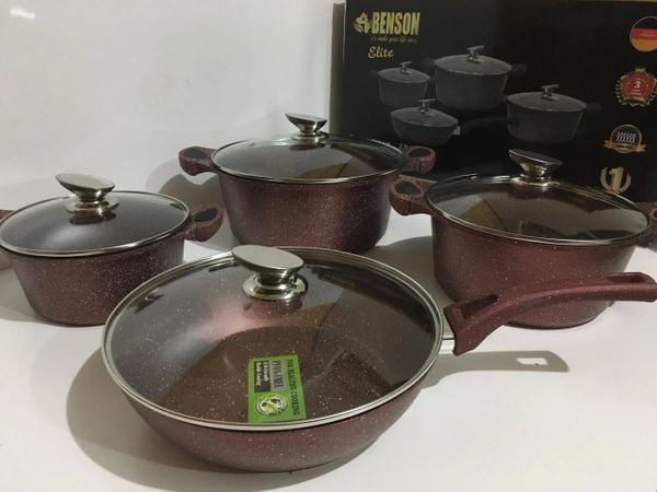 

Набор посуды из 8 предметов Benson Elite BN-334