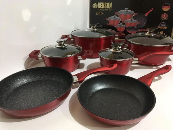 

Набор посуды из 10 предметов Benson BN-335