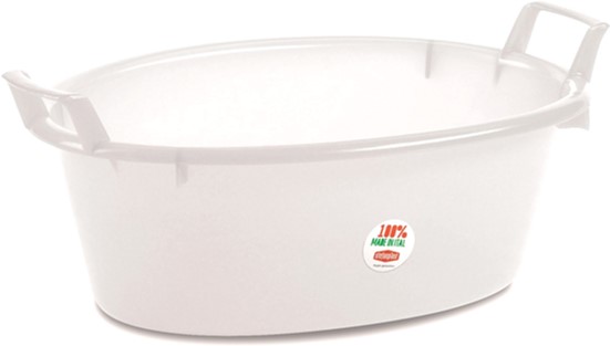 

Тазик Stefanplast 50x37x18 cм 16 л Белый