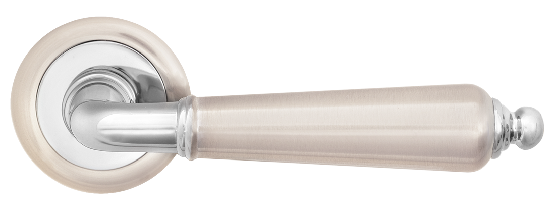 

Ручка дверная Z-1221 SN/CP Eris (4030)