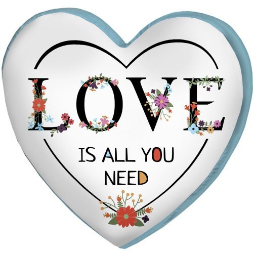 

Подушка сердце 3D Presentville Love is all you need 40х40х7,5 см