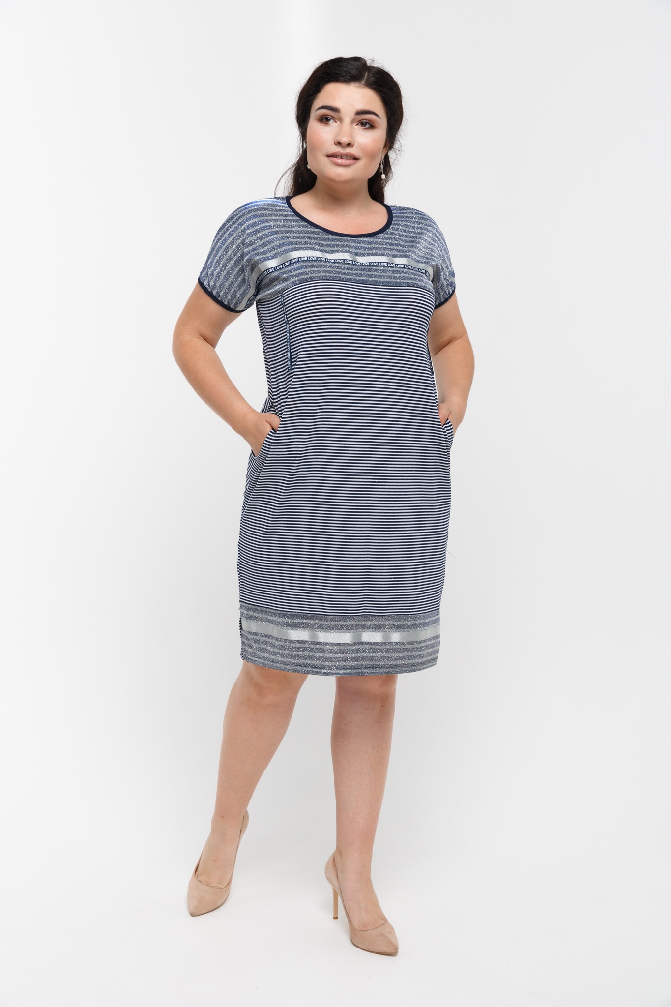 

Fashions • Летнее платье Love Fashions  синий (№20235, Fashions • Летнее платье Love Fashions 50 синий (№20235)