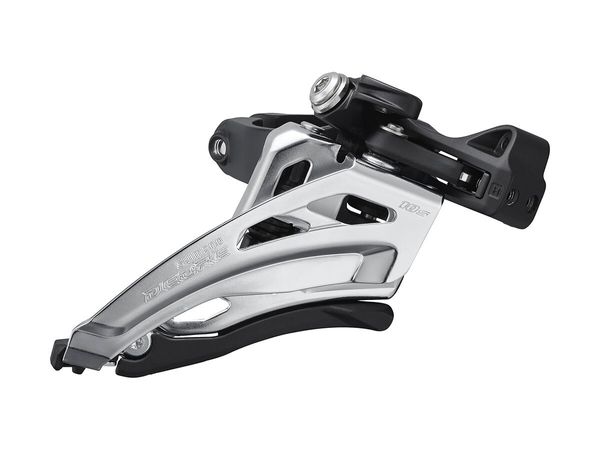 

Перемикач передній SHIMANO DEORE FD-M4100-M, 2X10, SIDE SWING, FRONT-PULL, BAND-TYPE 34.9MM (W/28.6&31.8MM ADPT), CS-ANGLE: 64-69, CL:48.8/51.8MM