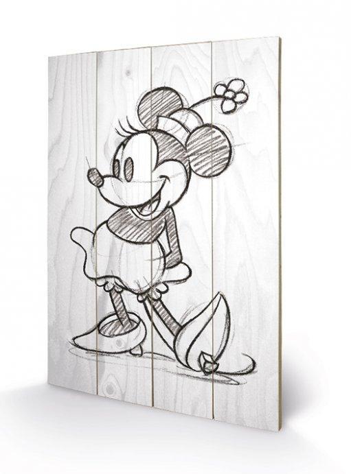 

Постер деревянный "Minnie Mouse" 40 х 59 см