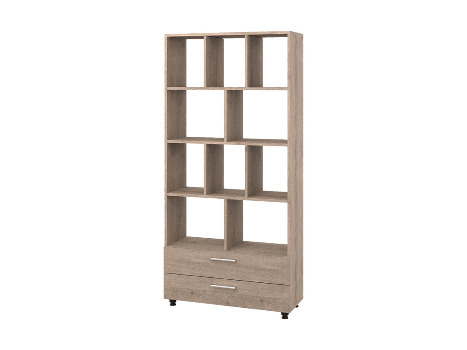 

Книжный шкаф полка 10 Пехотин 1680х316х800 Трюфель