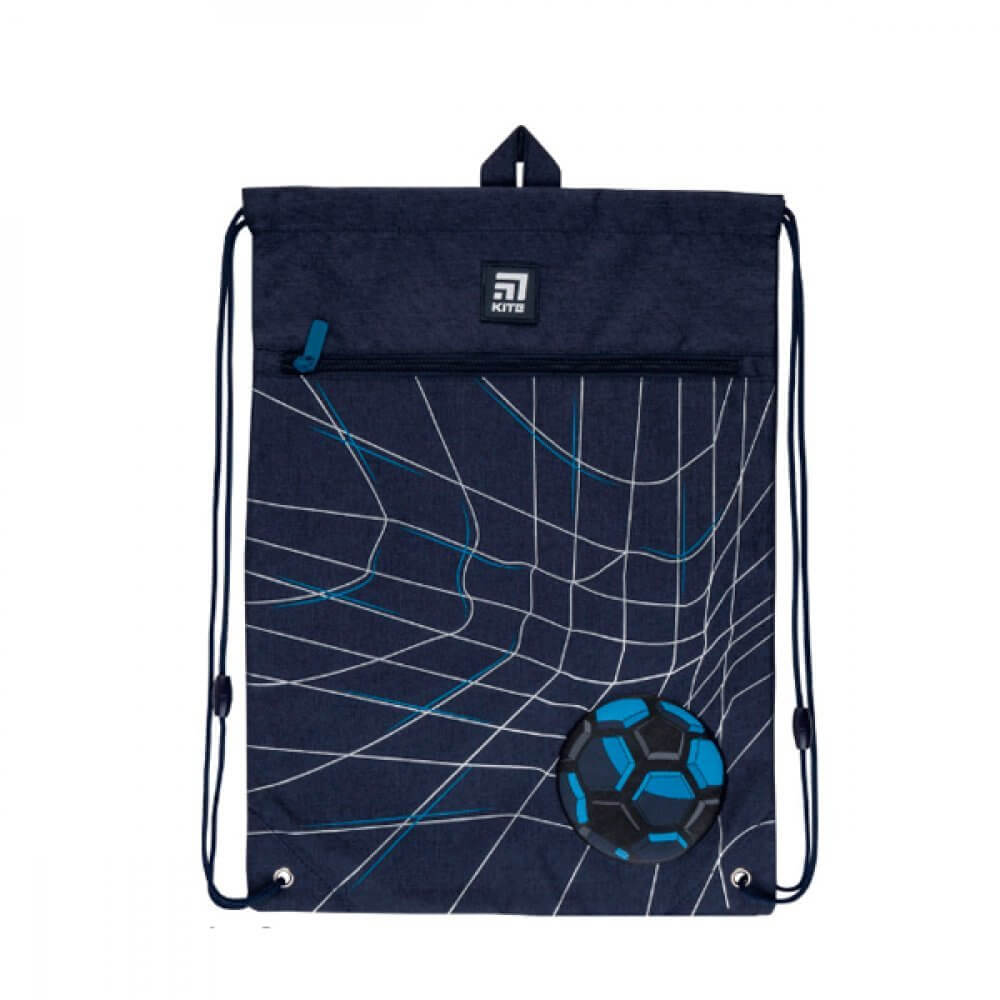 

Сумка для обуви с карманом Football pitch Kite К 21-601M-14 Kite (К 21-601M-14)