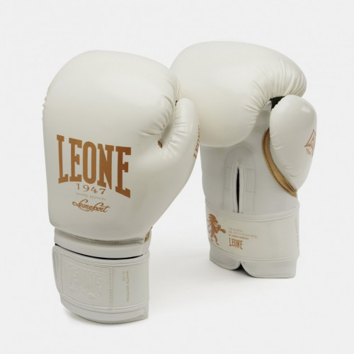 

Боксерские перчатки Leone Mono White 10 унций