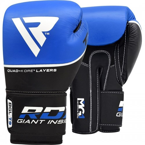 

Боксерские перчатки RDX Quad Kore Blue 12 унций