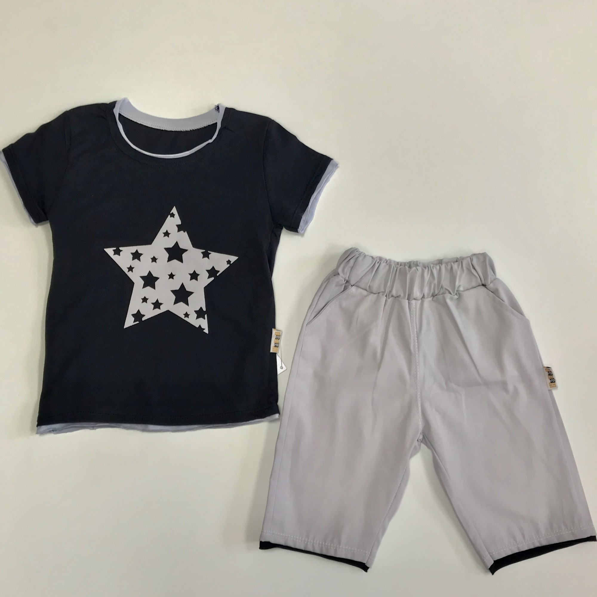 

Костюм со звездочкой Hazal Kids 98 см серо-синий К1113
