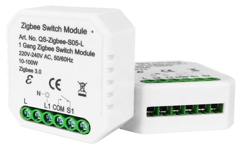 

Розумний вимикач Tervix Pro Line ZigBee Switch (1 клавіша) без нуля