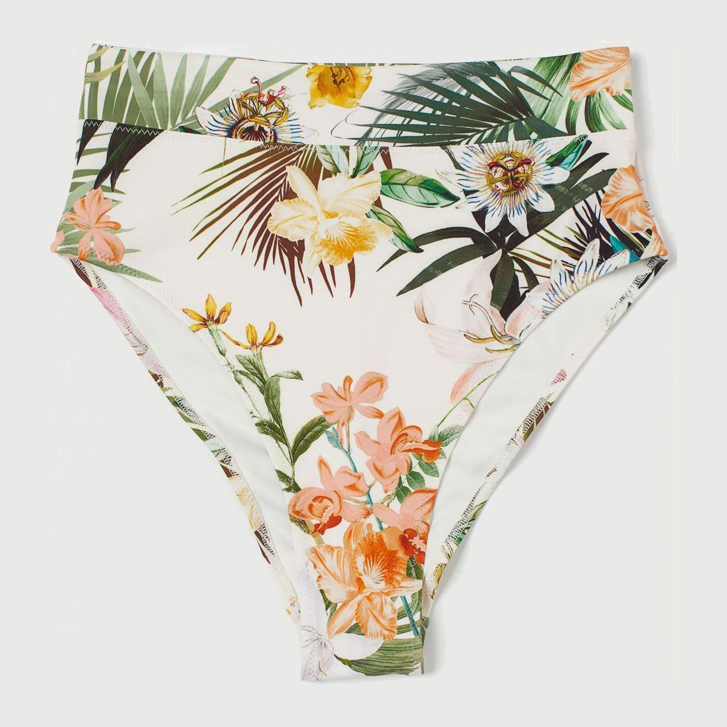 

Нижняя часть купальника H&M 8680181sm 40 Кремовая цветы