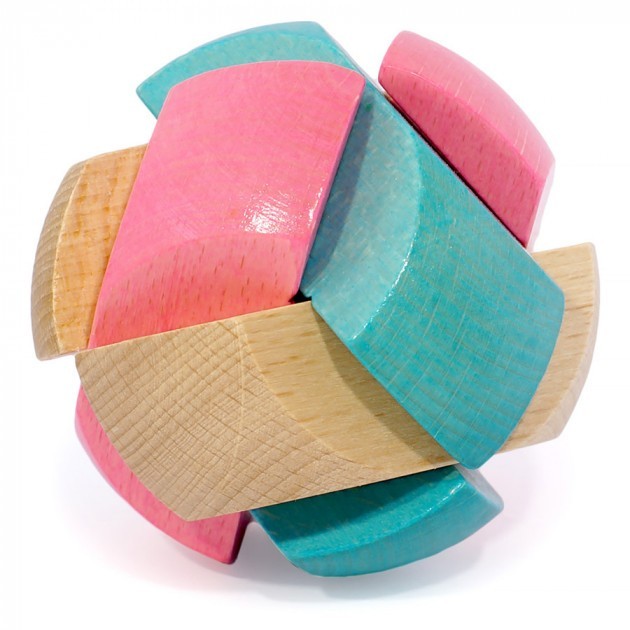 

Деревянная головоломка 3D Wood Puzzles Футбольный мяч