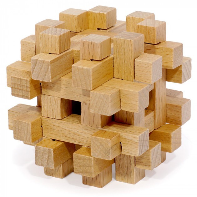 

Деревянная головоломка 3D Wood Puzzles Симметричный-айсберг