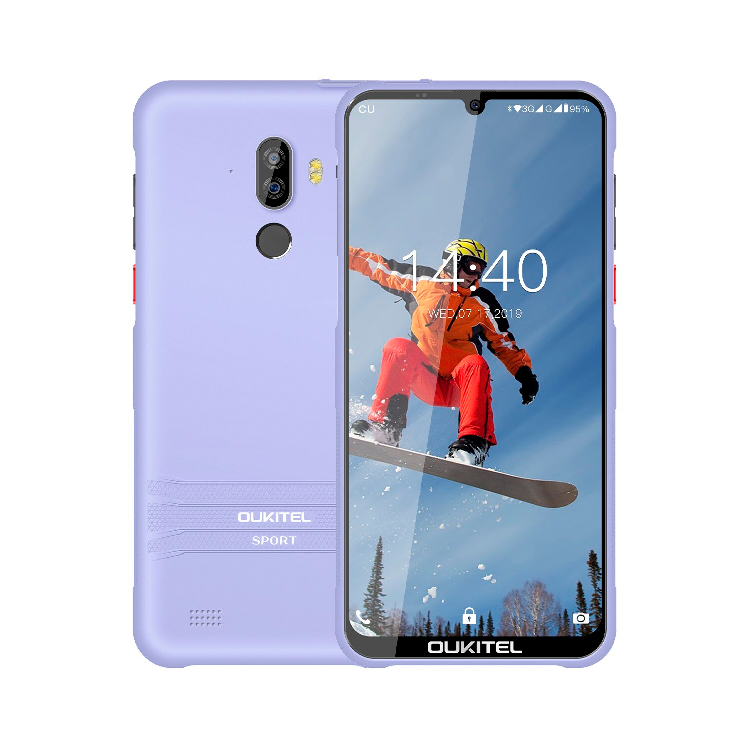 

Мобільний телефон OUKITEL Y1000 purple 2/32Gb 6,09" 3600mAh (7339 zp)