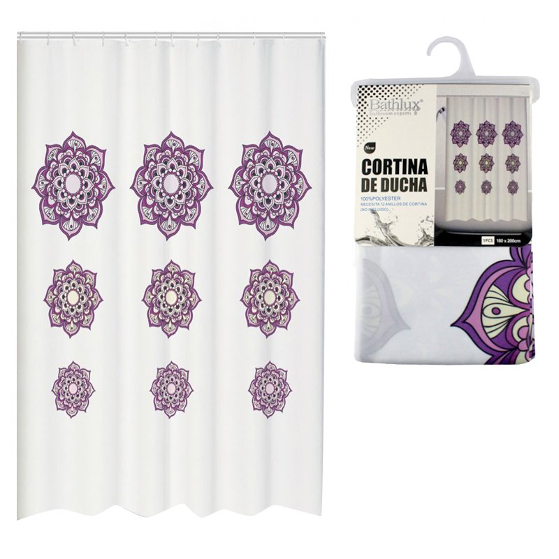 

Занавеска в ванную Bathlux Flor de clasico 60508 SKL11-132634