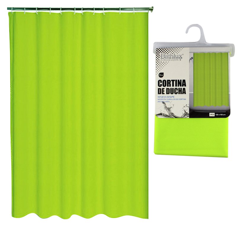 

Занавеска в ванную Bathlux Green Leaves 60062 SKL11-132624