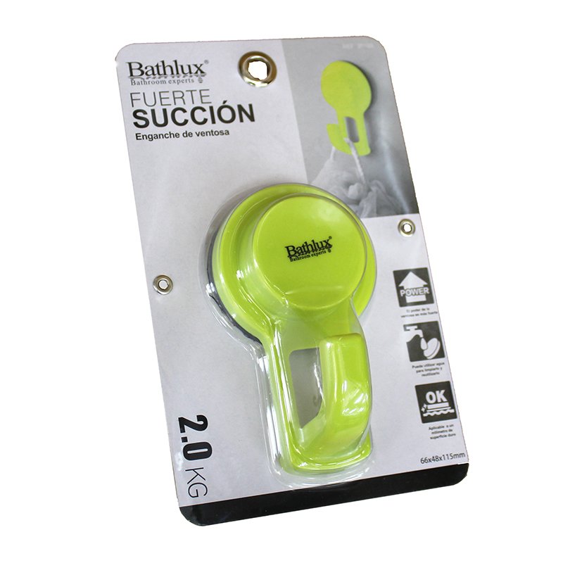

Крючок для полотенца на вакуумной присоске Bathlux Green Leaves 30150 R132535