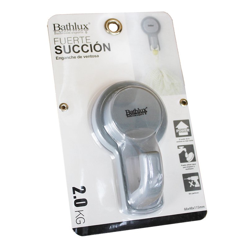 

Крючок для полотенца Bathlux на вакуумной присоске Hojas 30154 SKL11-132539