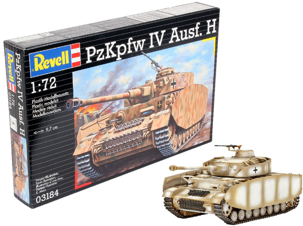 

Сборная модель Revell Танк T-IV. Масштаб 1:72 (RVL-03184) (4009803031842)