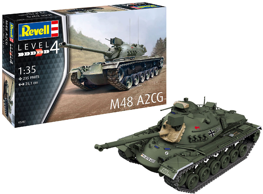 

Сборная модель Revell Танк М28 Паттон III. Масштаб 1:35 (RVL-03287) (4009803032870)