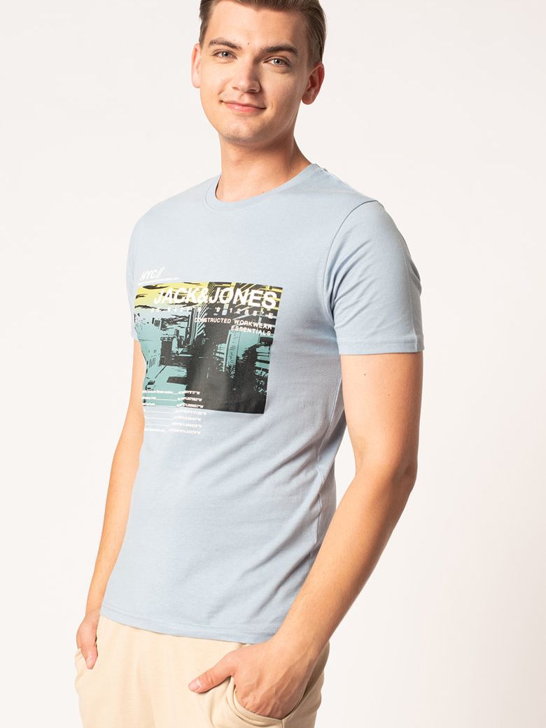 

Футболка Jack & Jones 12188046-201 M Dusty Blue