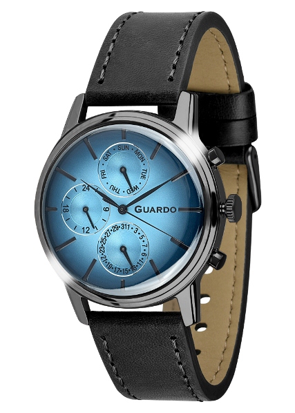 

Мужские наручные часы Guardo B01397-5 (BBlB)