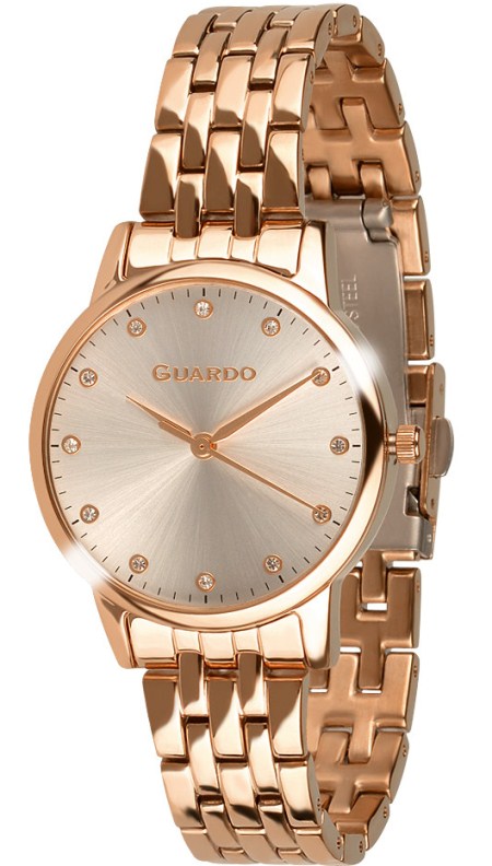 

Женские наручные часы Guardo 011961-6 (m.RgW)