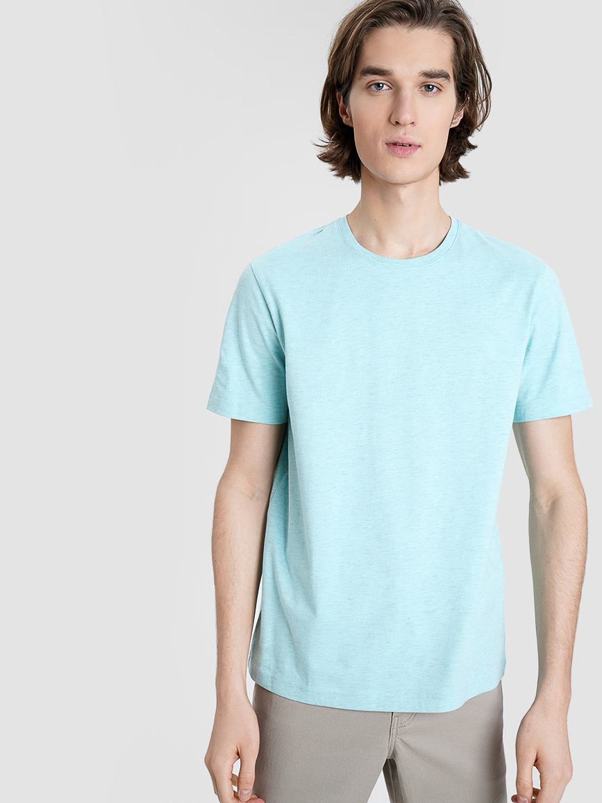 

Футболка O'STIN Casual MT6W12N3S S Лазурная