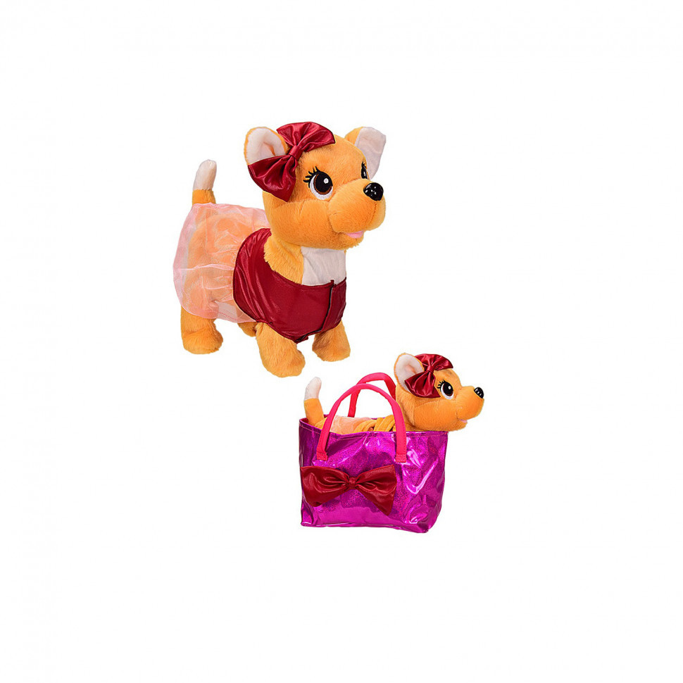 

Собака в сумке A-Toys, розовая, музыкальная, BL-223