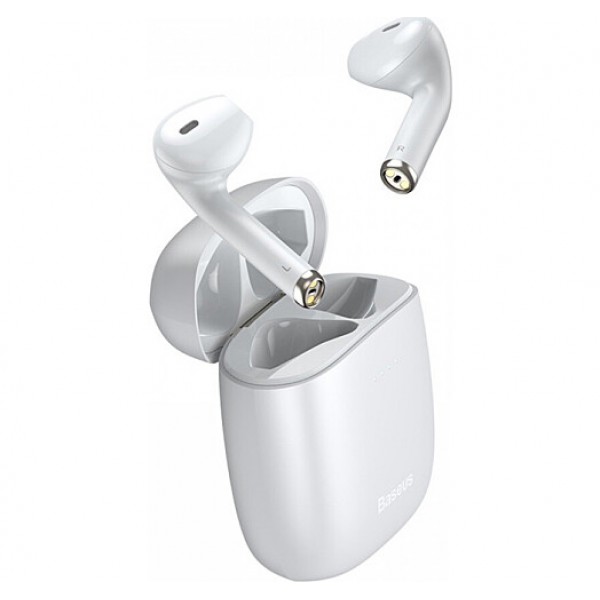 

Наушники беспроводные для телефона Baseus Encok TWS W04 Pro White