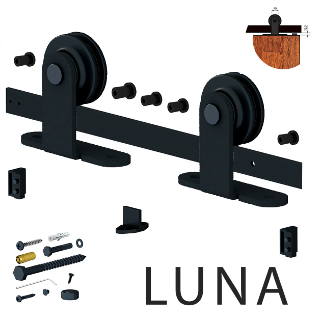 

Комплект Раздвижной Системы Luna В Стиле Loft Valcomp Design Line 213-452