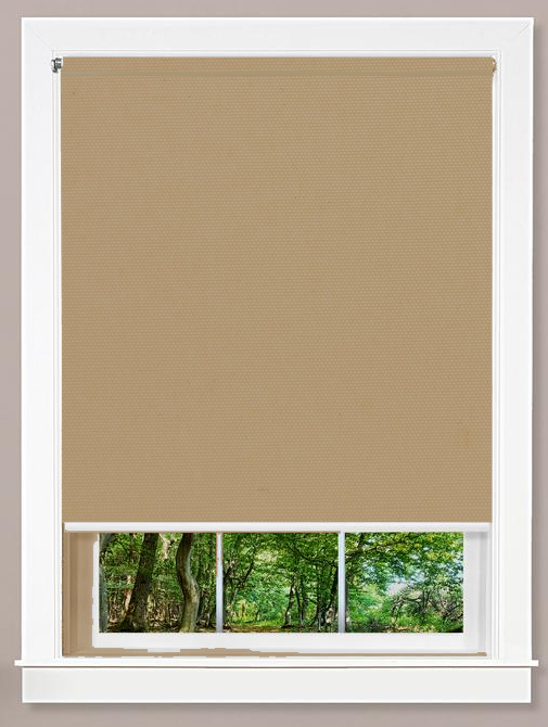 

Ролета Roll Star 110x180 см ВО Блэкаут Персиковый (5500)