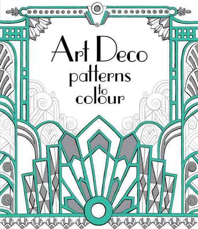 

Art deco patterns to colour (1350240)