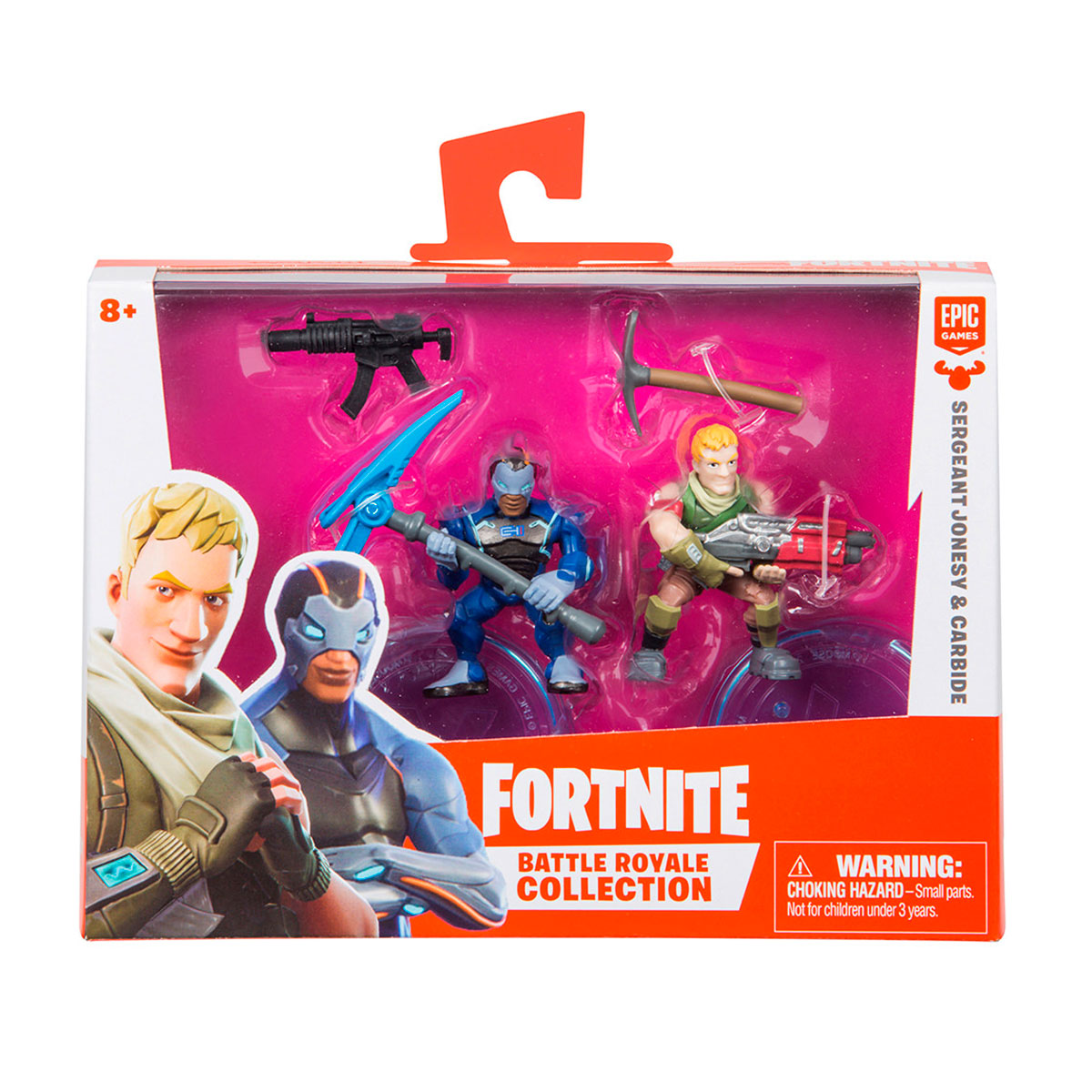 

Набор игровых фигурок FORTNITE - карбид И СЕРЖАНТ Джонс