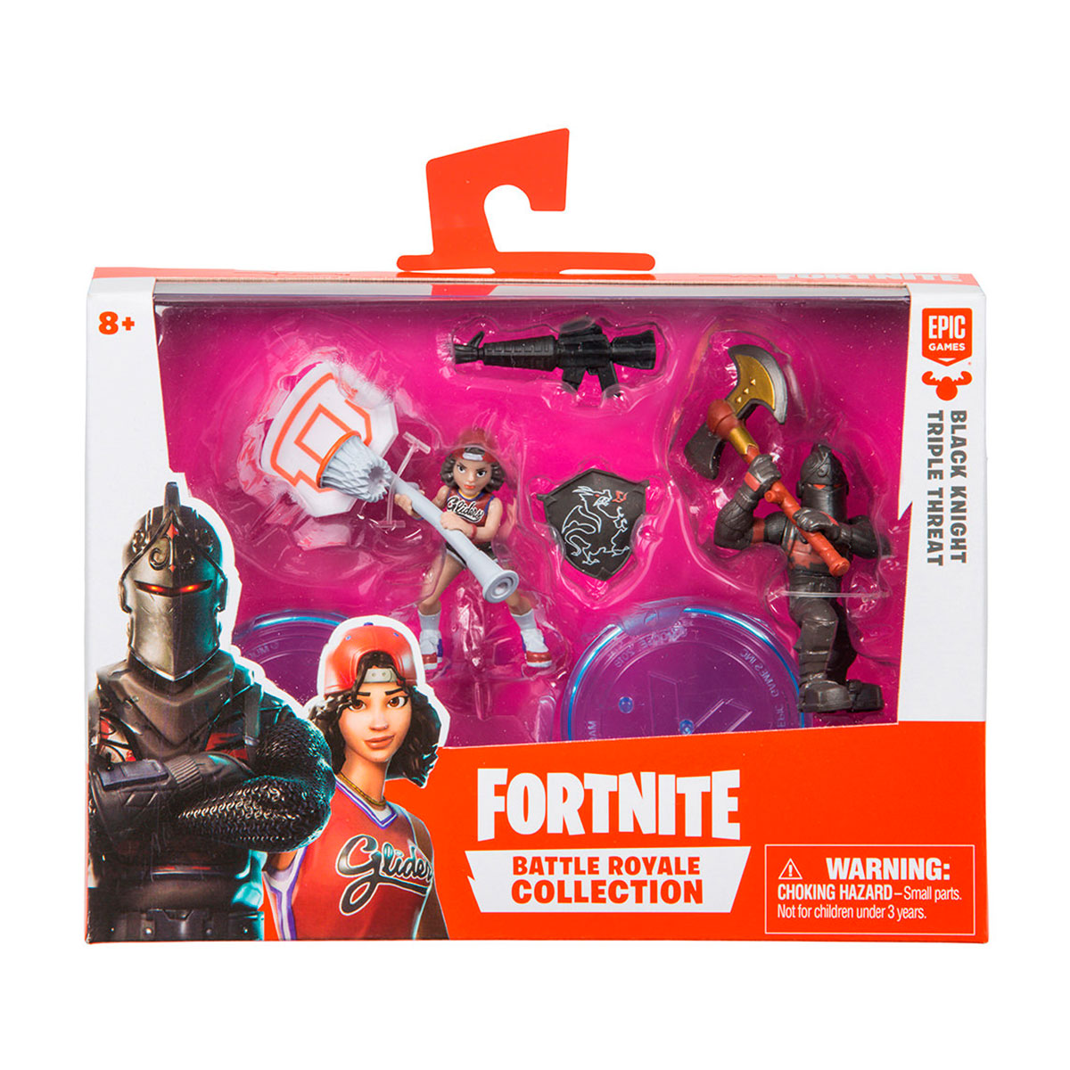 

Набор игровых фигурок FORTNITE - баскетбольная ДУША И ЧЕРНЫЙ РЫЦАРЬ