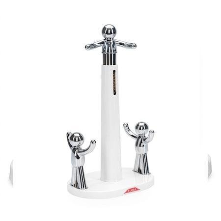 

Держатель бумажных полотенец Flosoft Ф 347 цвет белый\хром