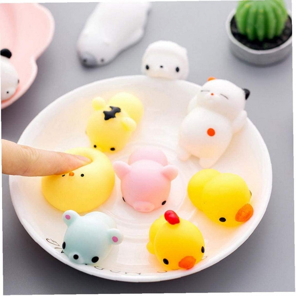 Набор игрушек-сюрпризов антистресс Сквиши - Mochi Squishy - 7 шт – фото ...