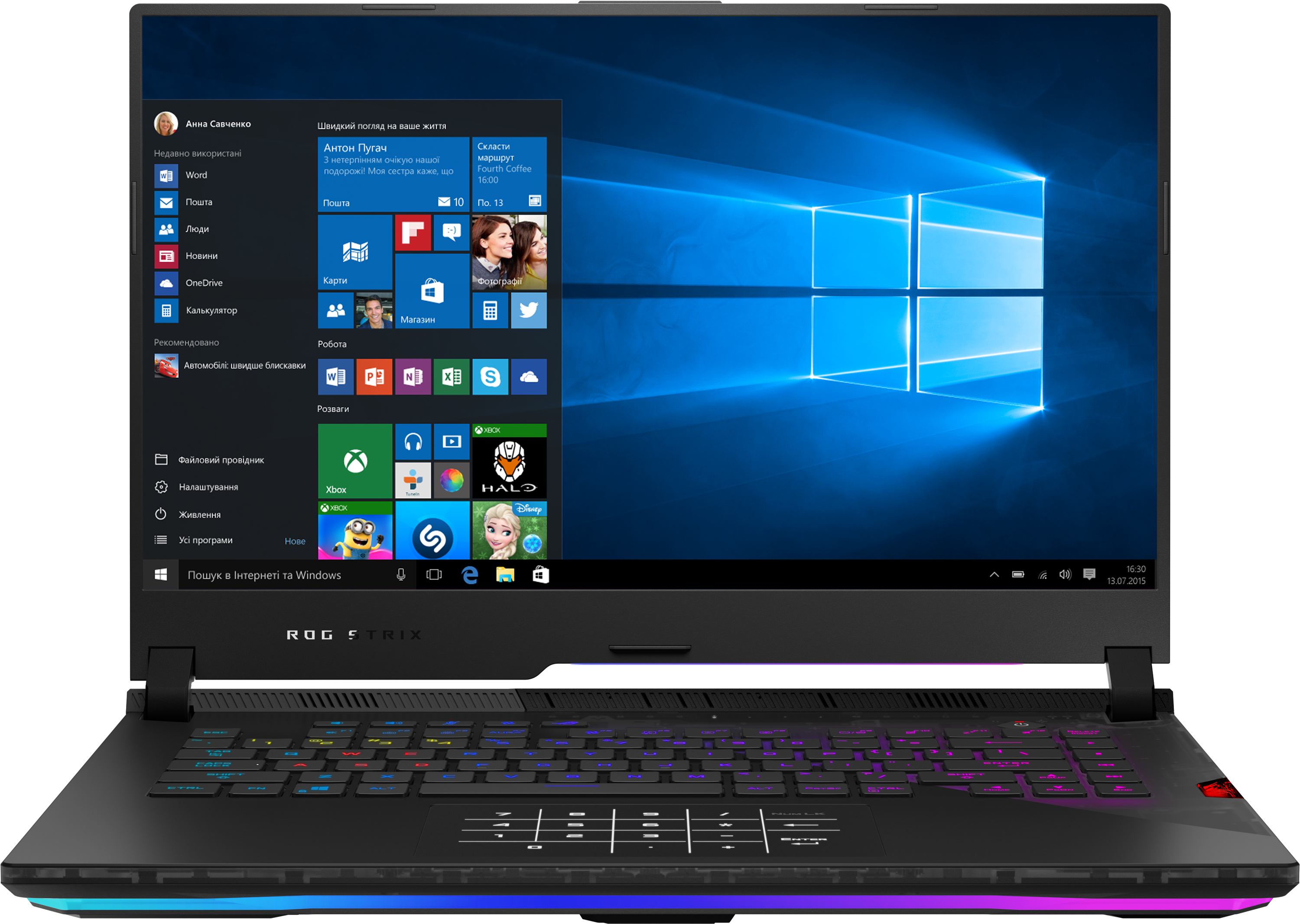 

Ноутбук Asus ROG Strix SCAR 15 G533QS-HF188R (90NR0551-M03930) Black + фирменный рюкзак и мышка