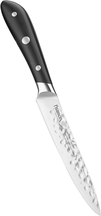 

Кухонный нож Fissman Hattori Нammered Универсальный 13 см (420J2 сталь) (2532)